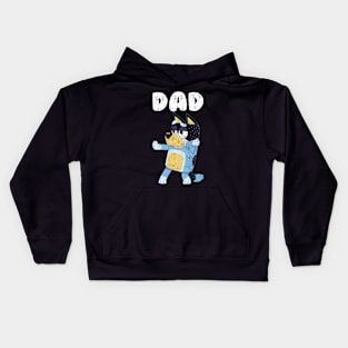 VINTAGE - NEW DAD Kids Hoodie